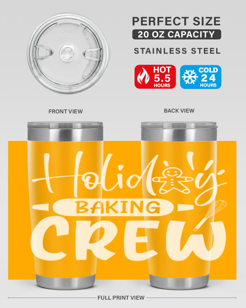 holiday baking crew 34#- kitchen- Tumbler