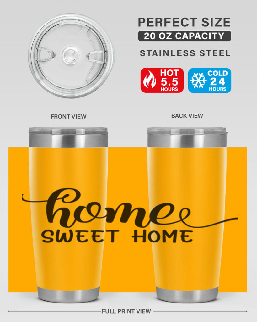 home sweet home 35#- home- Tumbler