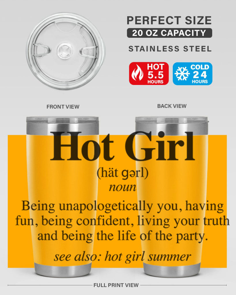 hot girl  summer definition 125#- black words phrases- Cotton Tank
