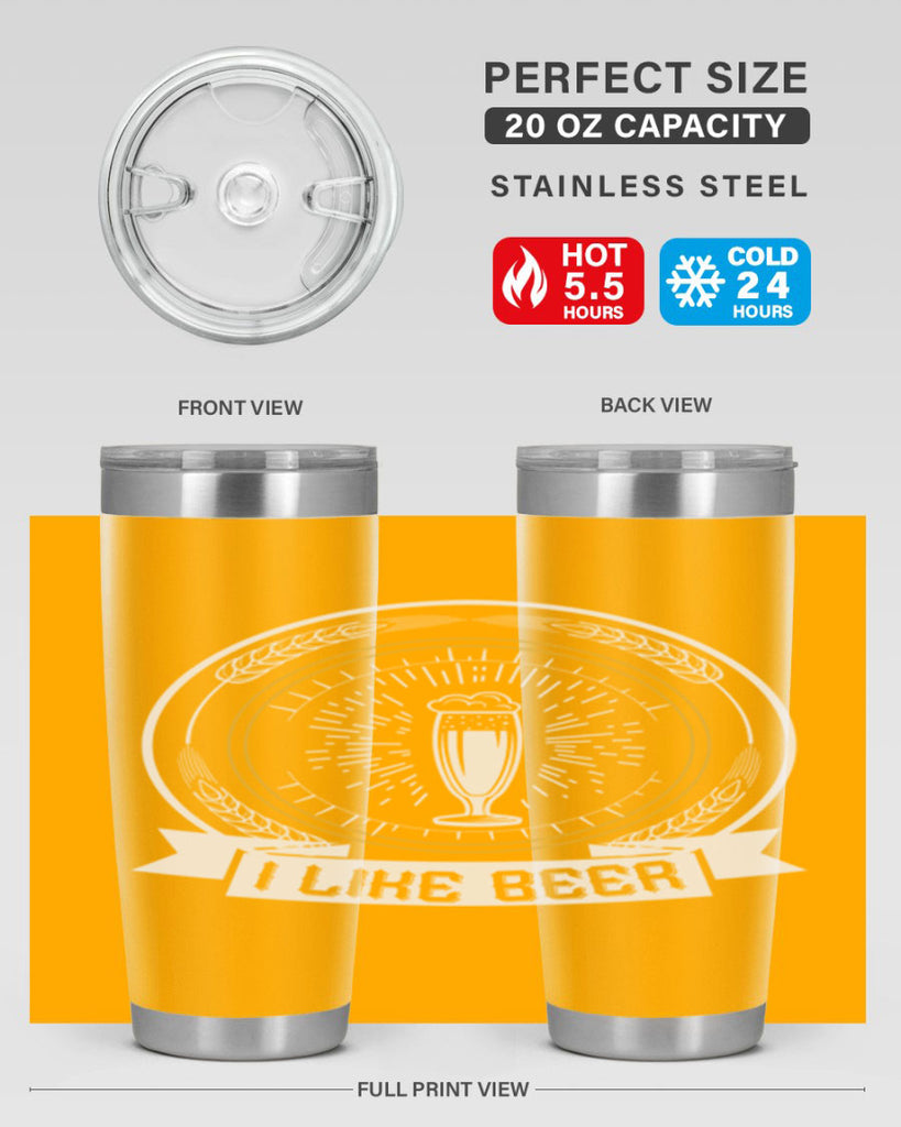 i like beer 77#- beer- Tumbler