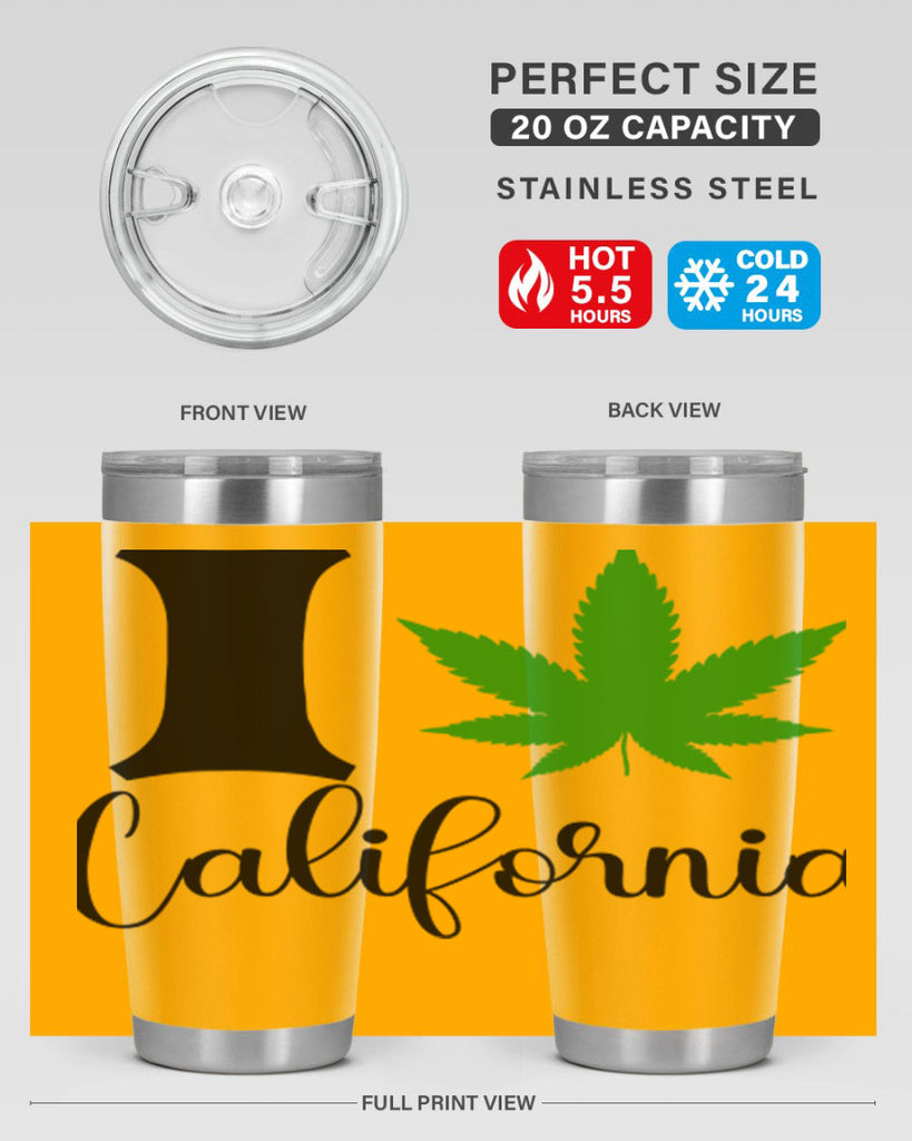 i weed california 133#- marijuana- Tumbler