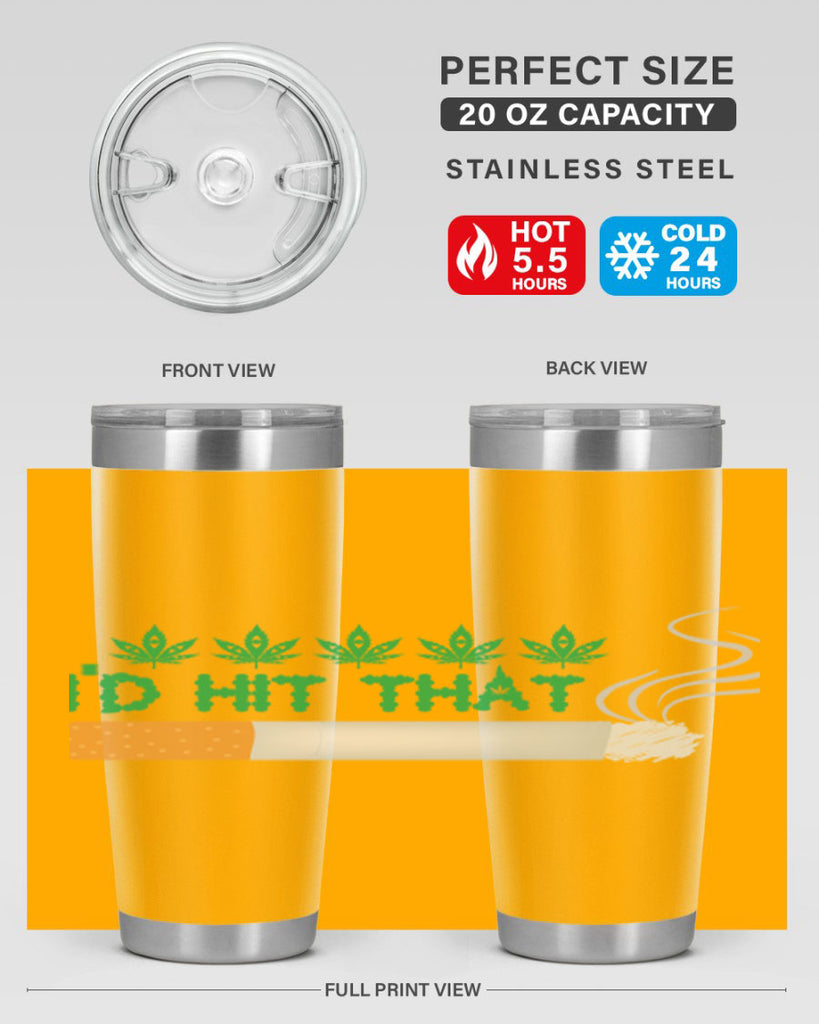 id hit that weed 142#- marijuana- Tumbler