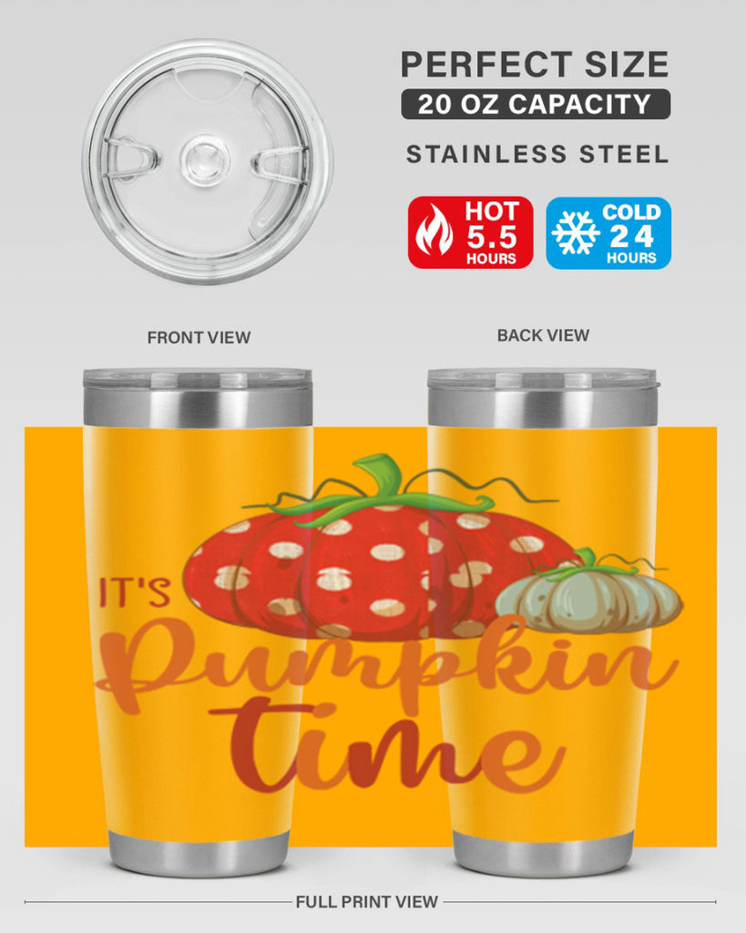 it s pumpkin time 368#- fall- Tumbler