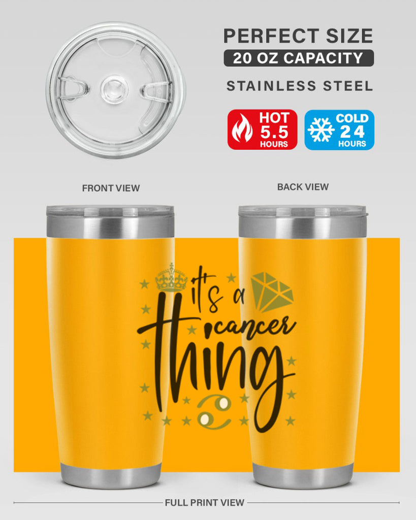 its a cancer thing 264#- zodiac- Tumbler