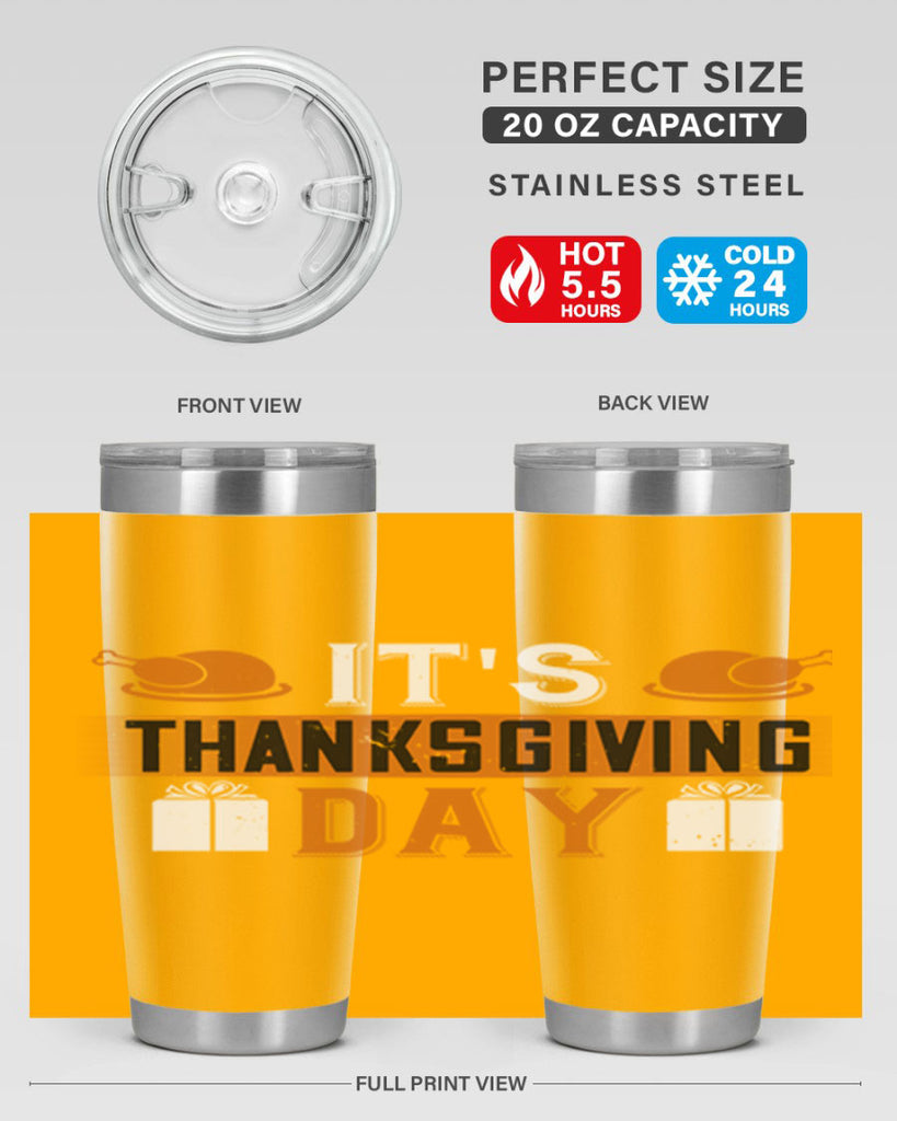 its thanksgiving day 26#- thanksgiving- Tumbler