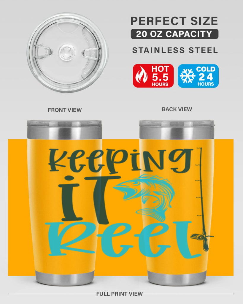 keeping it reel 207#- fishing- Tumbler