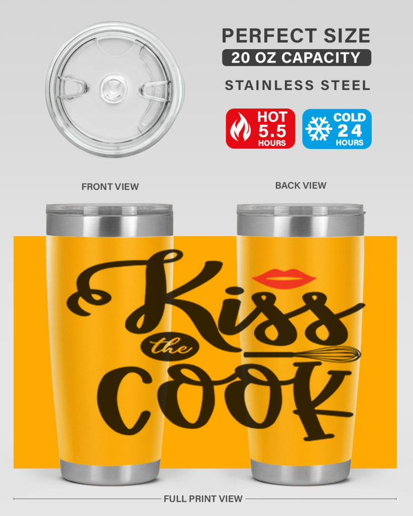 kiss the cook 88#- kitchen- Tumbler
