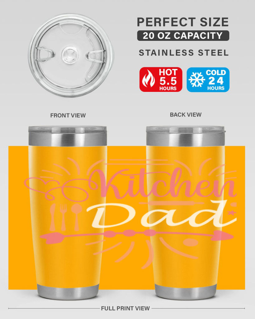 kitchen dad 84#- fathers day- Tumbler