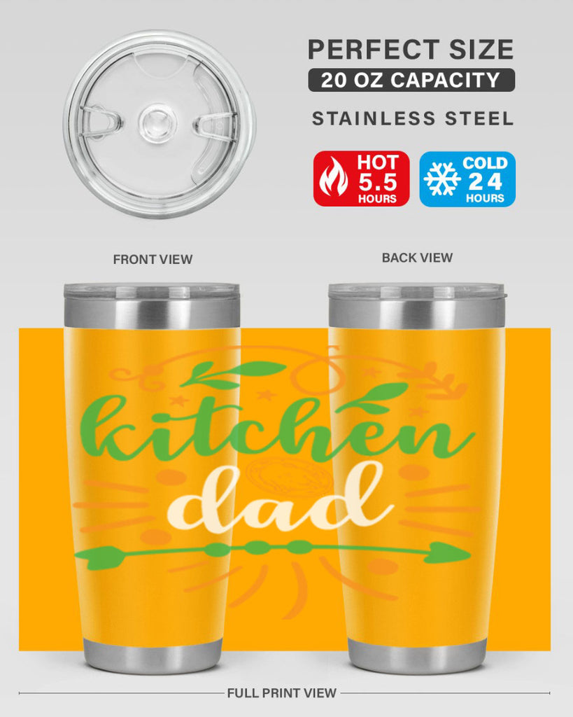 kitchen dad 85#- fathers day- Tumbler