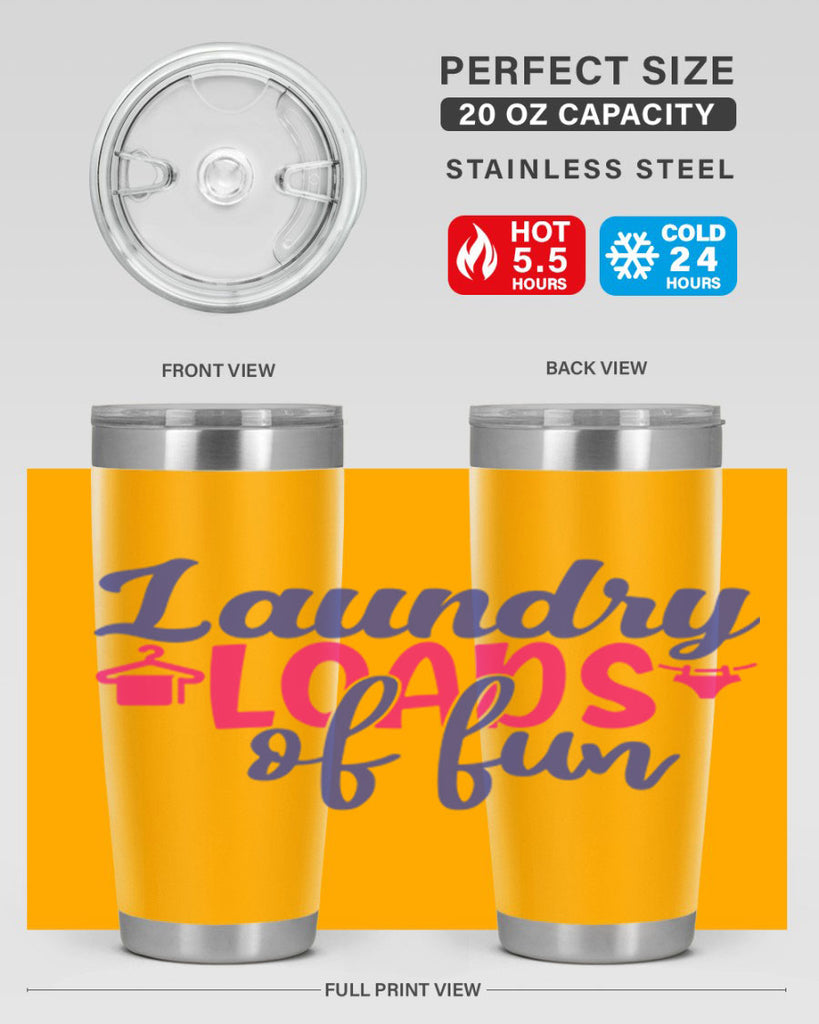 laundry loads of fun 8#- laundry- Tumbler