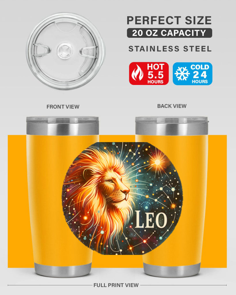 leo 313#- zodiac- Tumbler