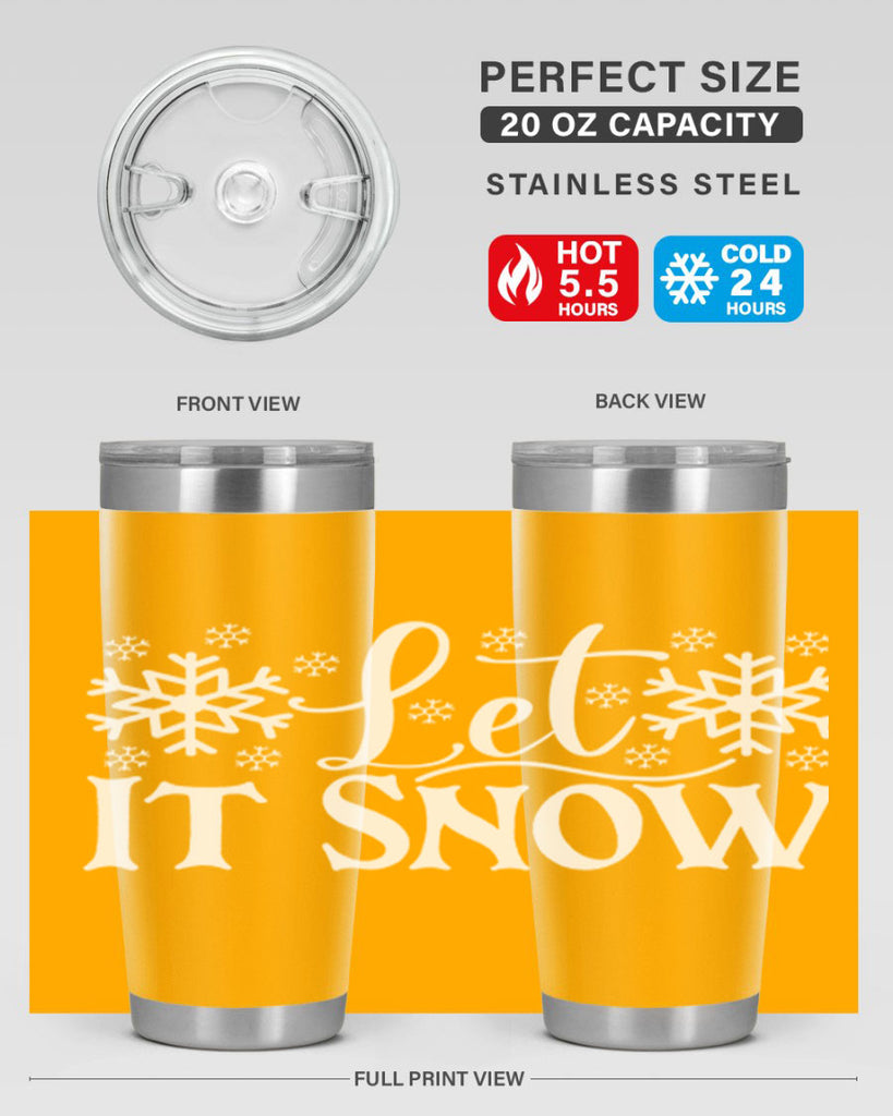let it snow 26#- kitchen- Tumbler