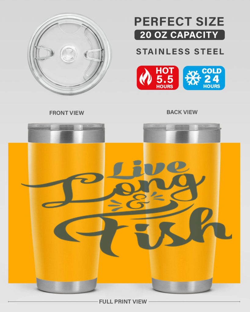 live long 61#- fishing- Tumbler