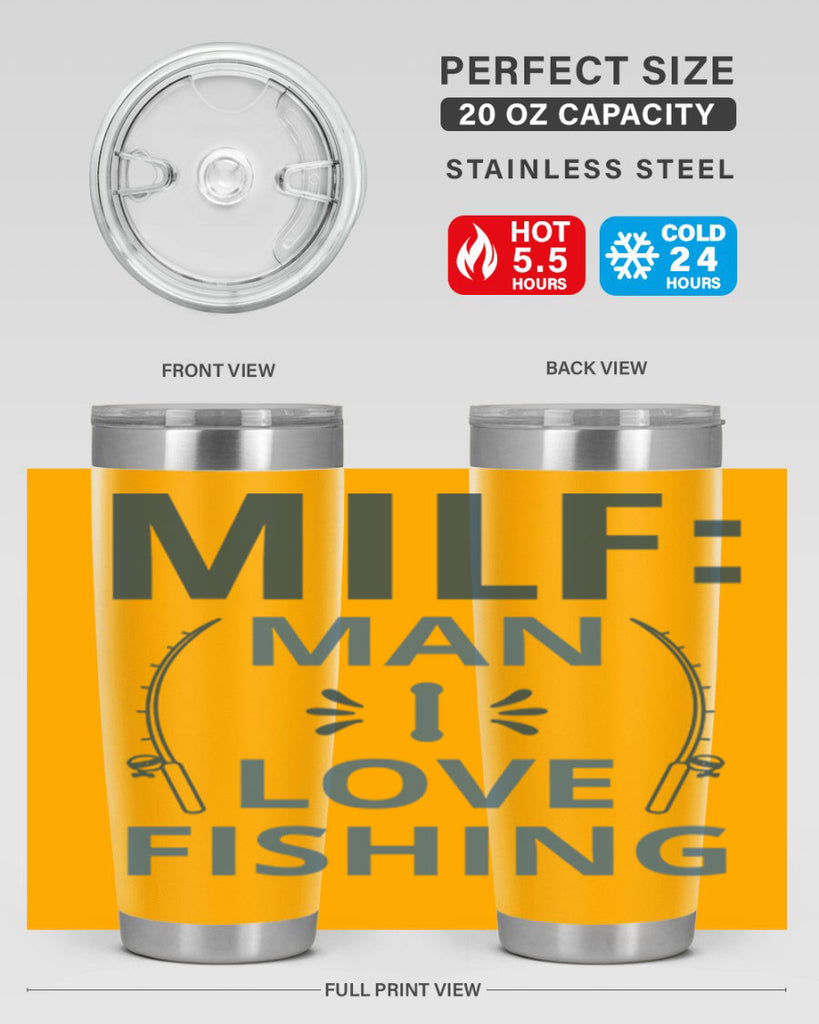 milf man 51#- fishing- Tumbler