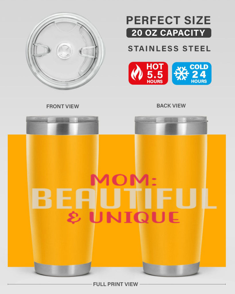 mom beautiful unique 126#- mom- Tumbler