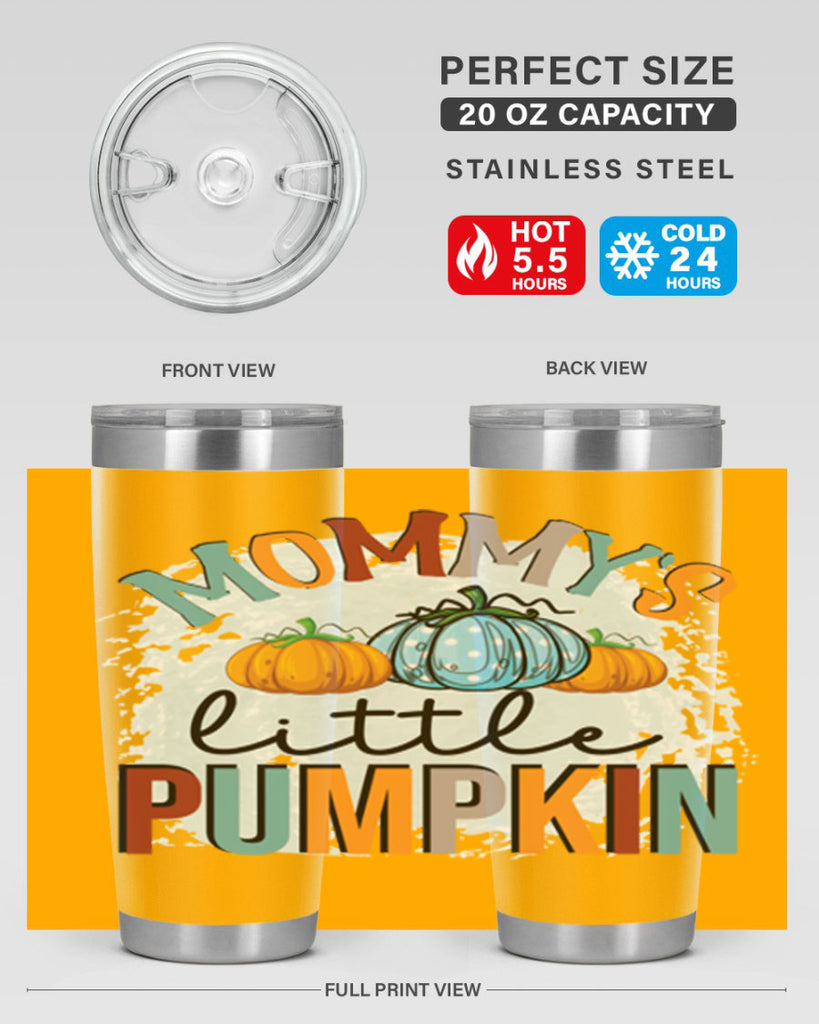 mommy s little pumpkin 426#- fall- Tumbler
