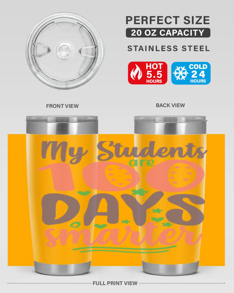 my student are 100 days 14#- 100 days of school- Tumbler