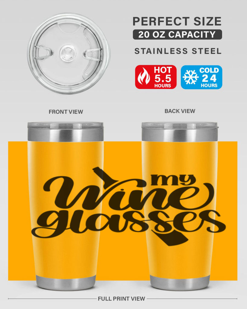 my wine glasses 35#- wine- Tumbler