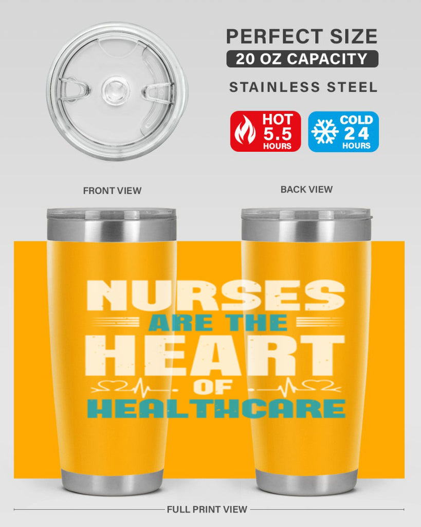 nurse are are heart healthcare Style 287#- nurse- tumbler