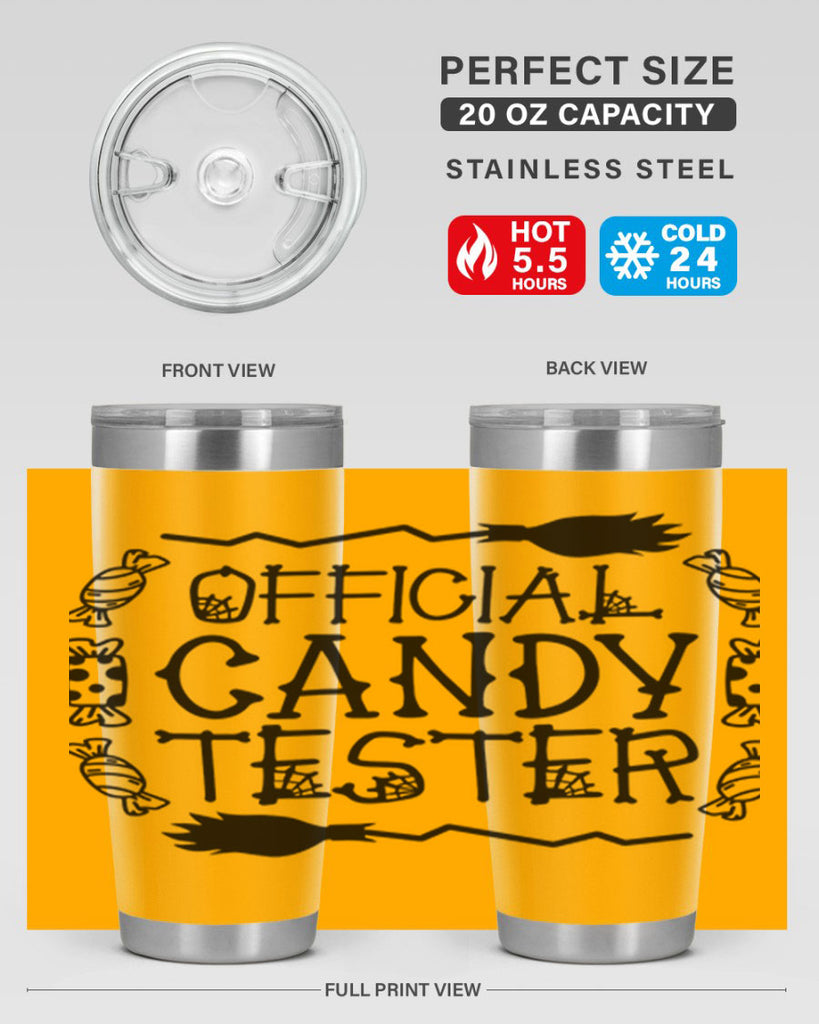 official candy tester 40#- halloween- Tumbler