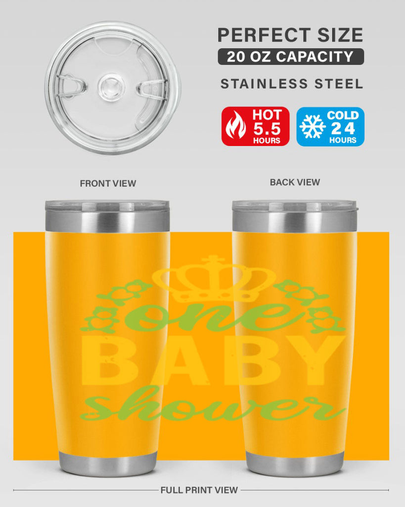 one baby shower Style 25#- baby shower- tumbler