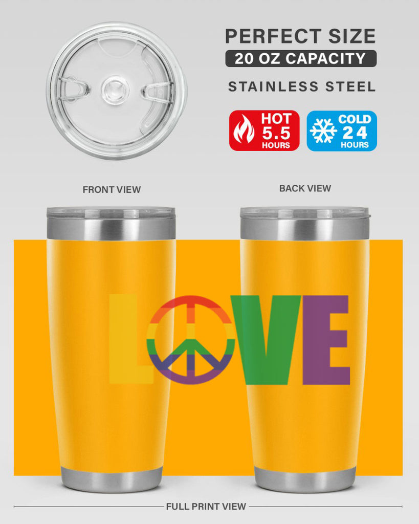 pride love peace 60#- lgbt- Tumbler