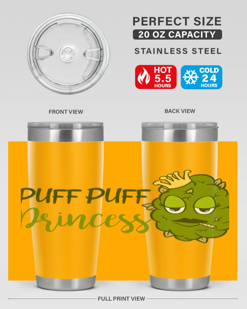 puff puff princess 220#- marijuana- Tumbler