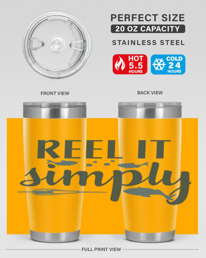 reel it 42#- fishing- Tumbler