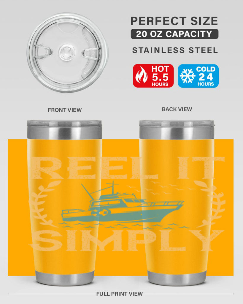 reel it simply 239#- fishing- Tumbler