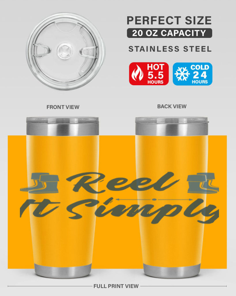 reel it simply 43#- fishing- Tumbler