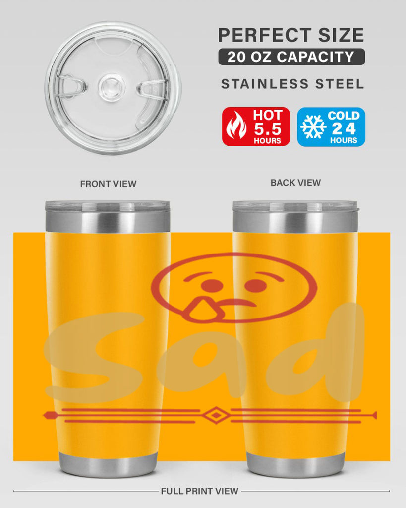 sad 6#- fathers day- Tumbler