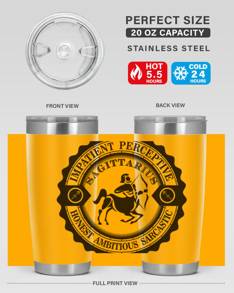 sagittarius 35#- zodiac- Tumbler