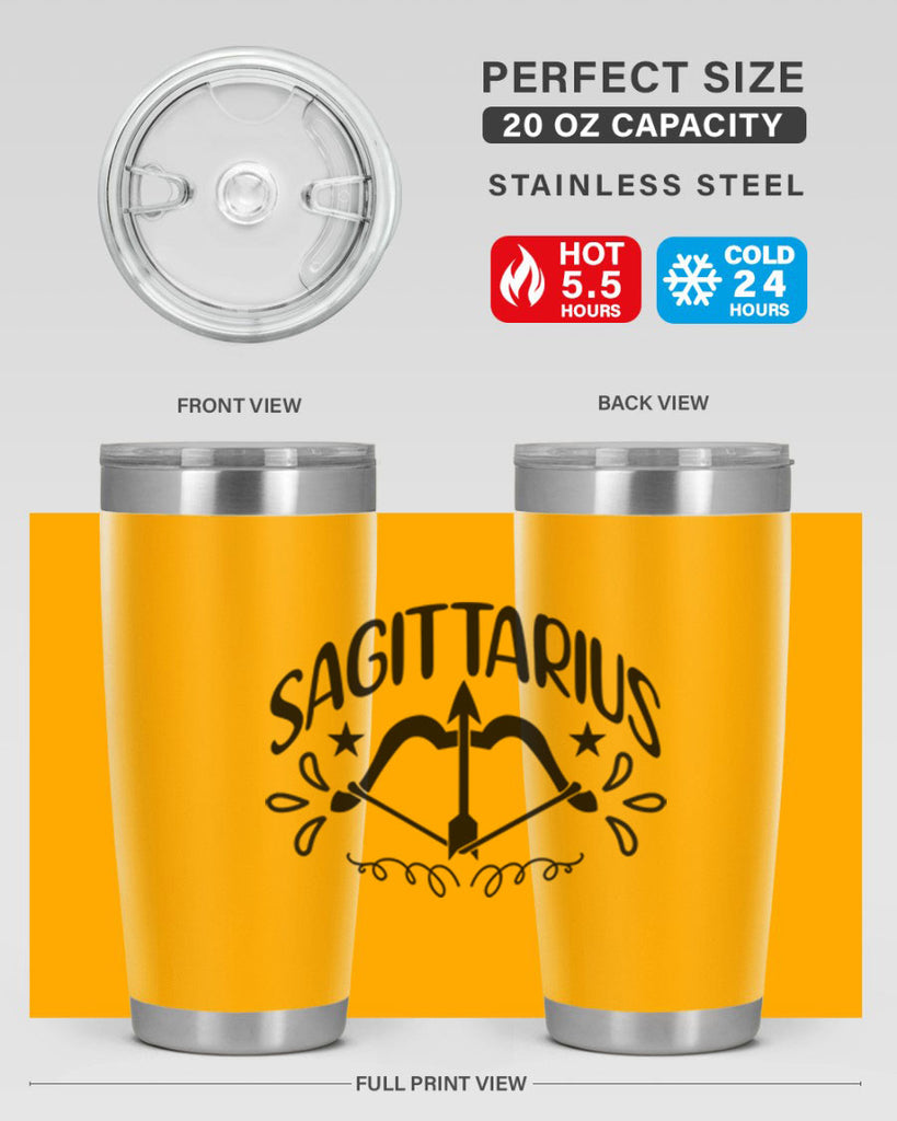 sagittarius 410#- zodiac- Tumbler