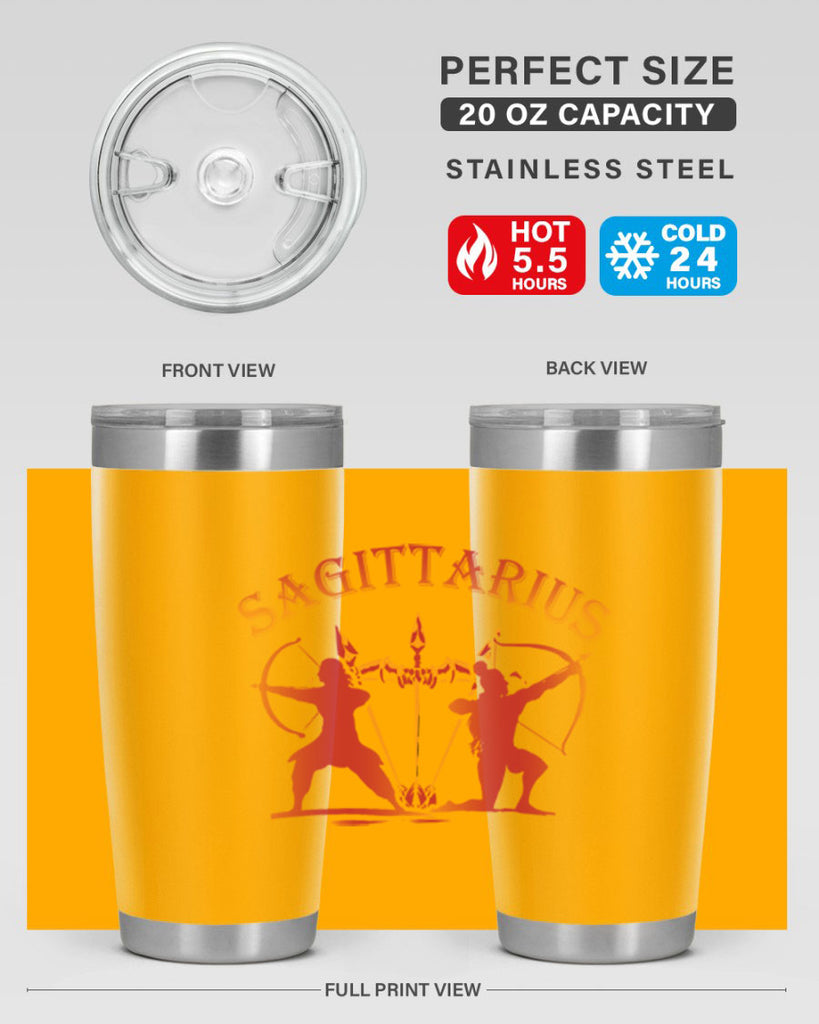 sagittarius 416#- zodiac- Tumbler
