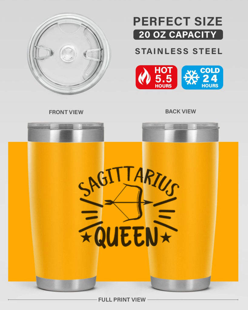 sagittarius queen 411#- zodiac- Tumbler