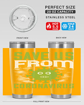 save us from coronavirus Style 25#- corona virus- Cotton Tank