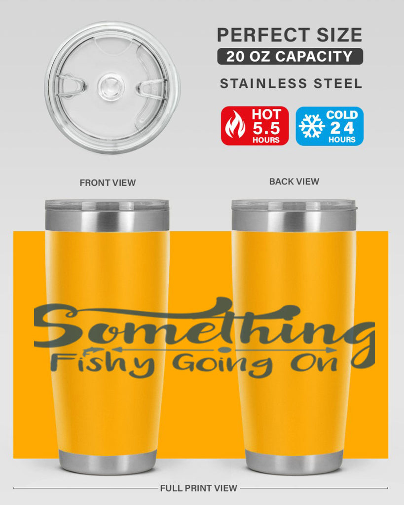 something 36#- fishing- Tumbler