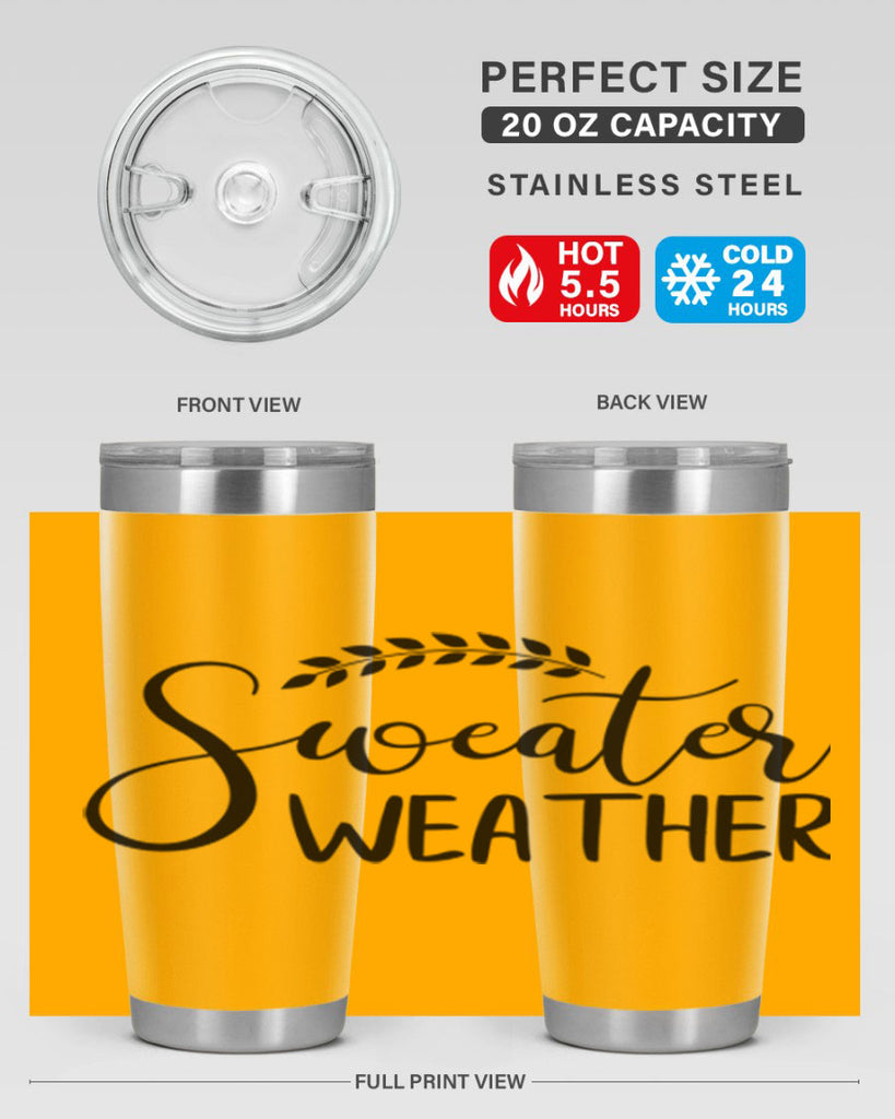 sweater weather 582#- fall- Tumbler