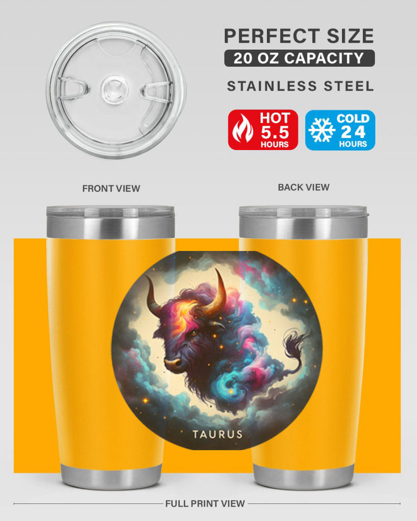 taurus 511#- zodiac- Tumbler