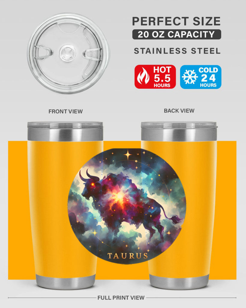 taurus 512#- zodiac- Tumbler