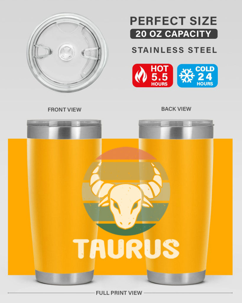 taurus 519#- zodiac- Tumbler