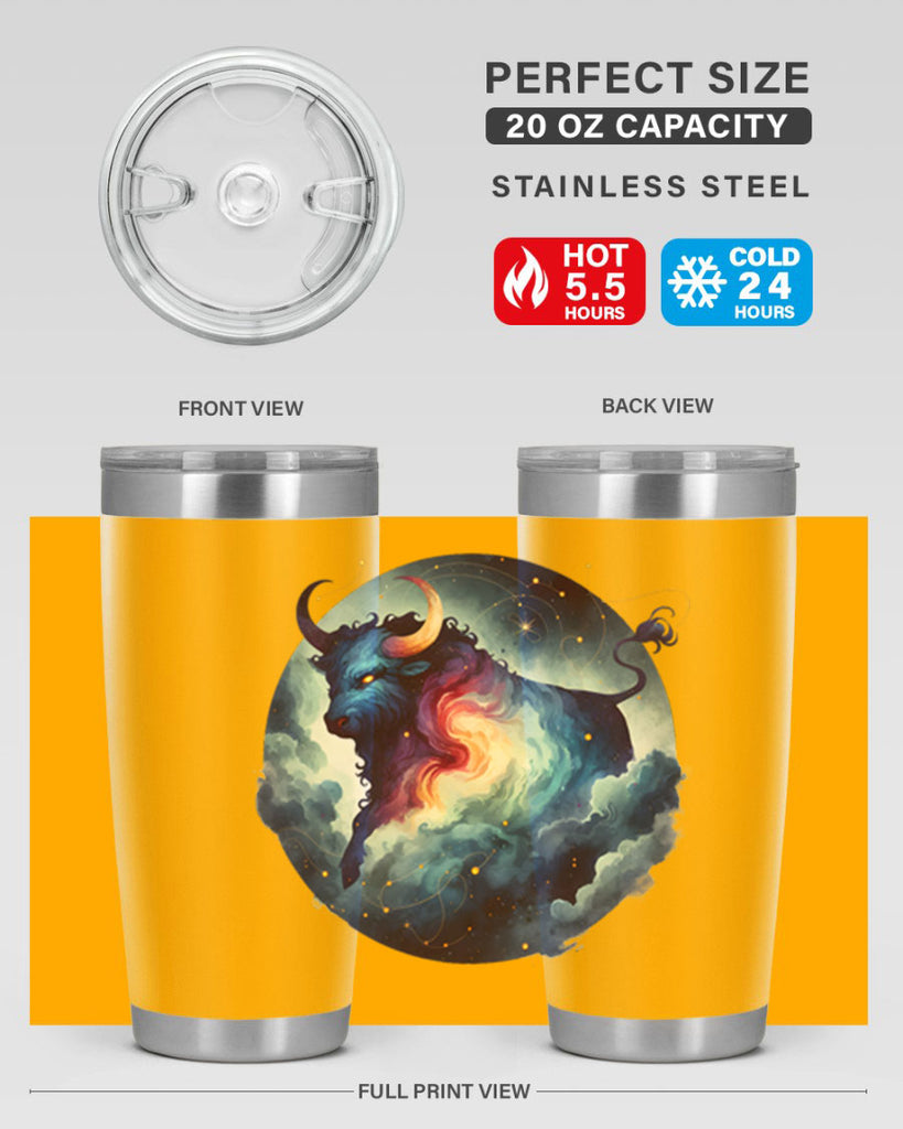 taurus 523#- zodiac- Tumbler