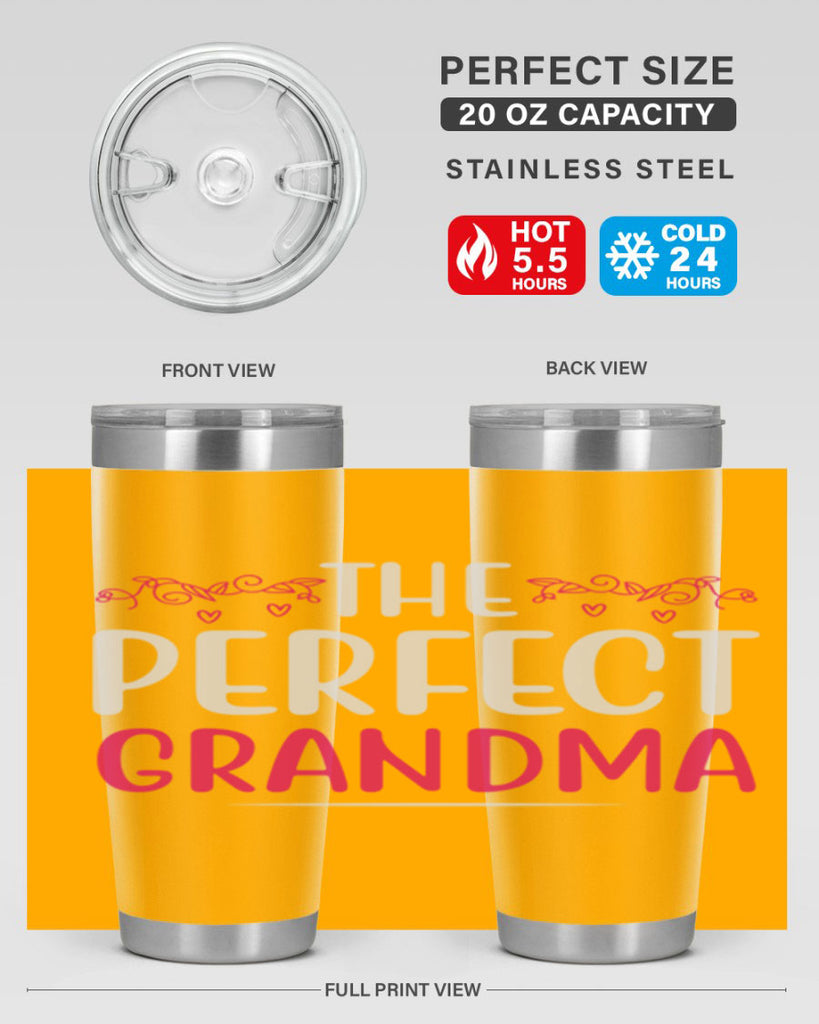 the perfect grandma 49#- mom- Tumbler