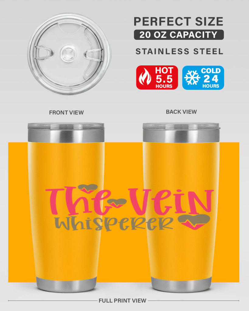 the vein whisperer Style Style 21#- nurse- tumbler