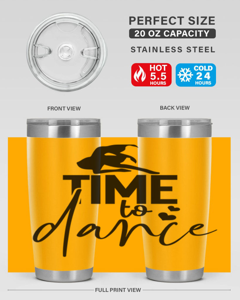 time to dance 84#- ballet- Tumbler