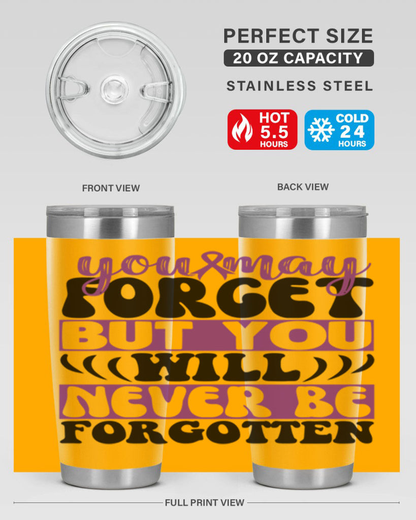 you may forget but you will never be forgotten 222#- alzheimers- Cotton Tank
