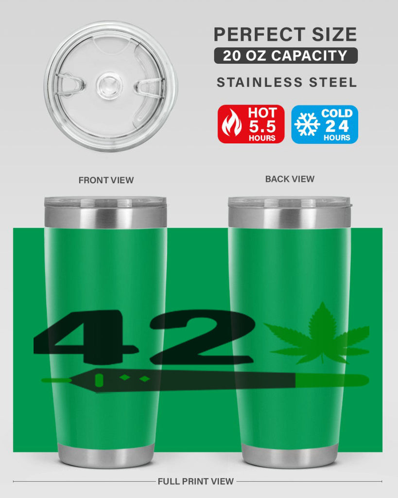 420 weed pen 3#- marijuana- Tumbler