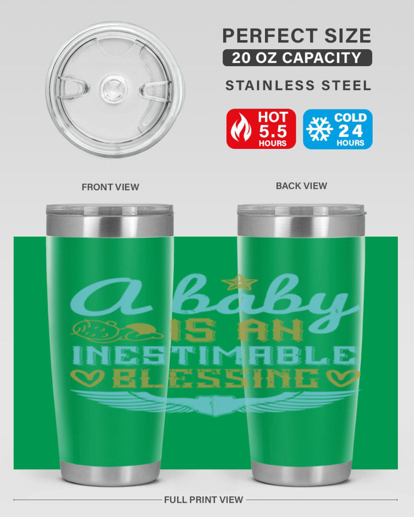 A baby is an inestimable blessing Style 141#- baby- tumbler