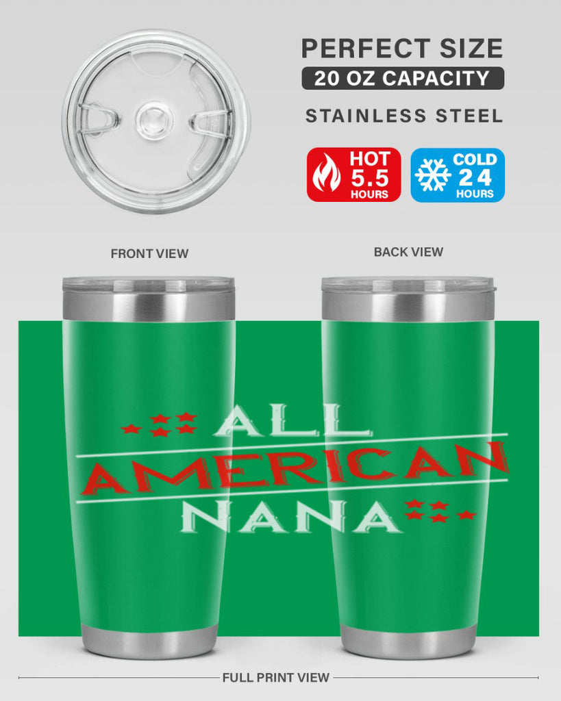 ALL american nana 110#- grandma - nana- Tumbler