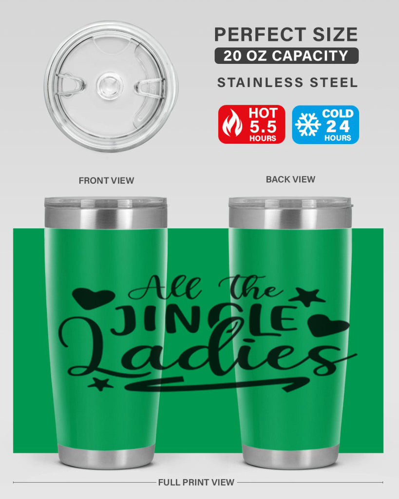 All The Jingle Ladies 4#- fashion- Cotton Tank